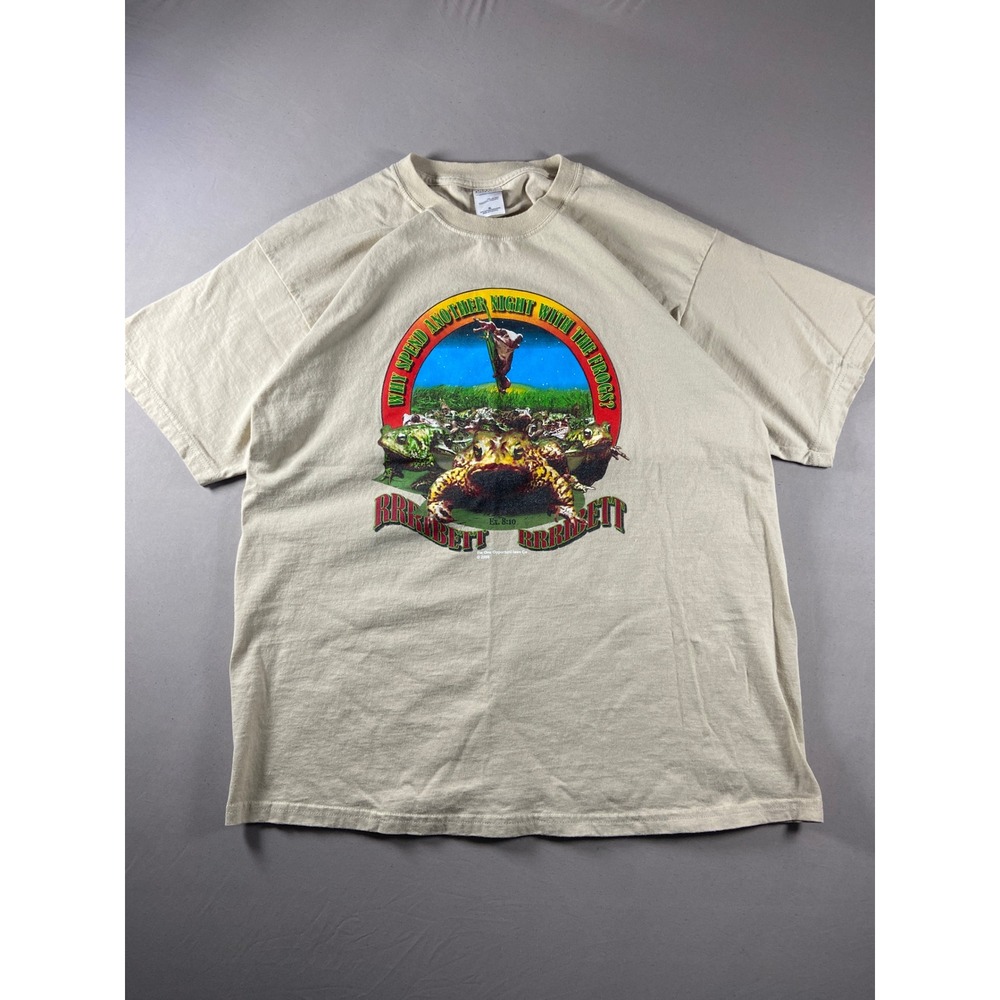 Gildan Mens XL T Shirt Why Spend Another Night With The Frogs Graphic Tee 2006